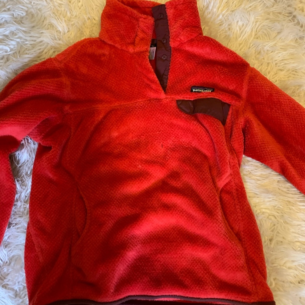 Patagonia red jacket